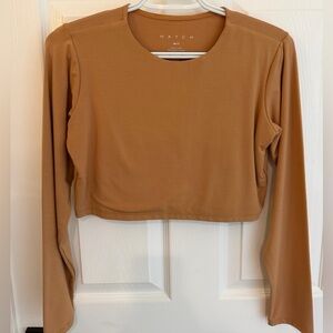 Hatch The Body LongSleeve Maternity Crop Top  - Like New